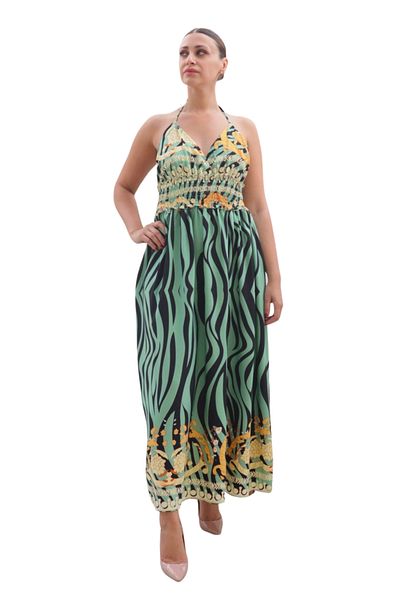 Alorabella Saskia Halter Dress