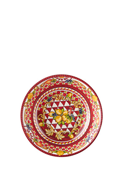 CHIARA ALESSI Capri Kırmızı Melamin Kase