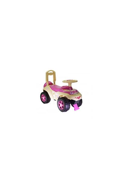 JollyMag Mașinuță de împins MyKids Music 0142/R/07 Lapte/Roz