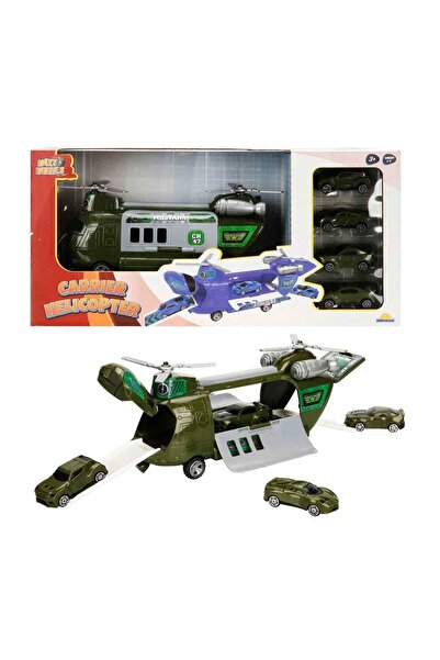 Maxx Wheels 4 Arabalı Taşıyıcı Helikopter - Askeri Helikopter