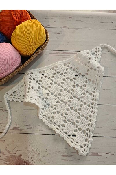 On marifet yün ve hobi dünyası ÖRGÜ SAÇ BANDANASI