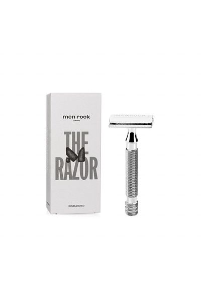 Men Rock Double Edged Razor Closed Comb