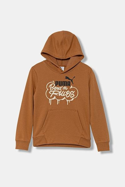 Puma Children's Orange Mid90S Hoodie Sweatshirt 688468-67