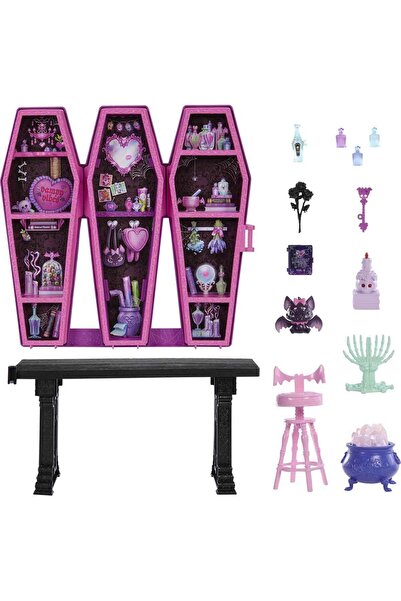 MONSTER HIGH Draculaura'nın Gizli İksirler Odası Oyun Seti JBF15