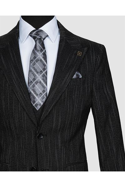 echol Ssa 2351 Cut Line Vest Suit