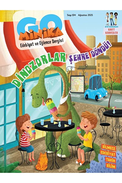 Turkuvaz Dergi Minika Go Dergi Ağustos 2025 (7-12 yaş)
