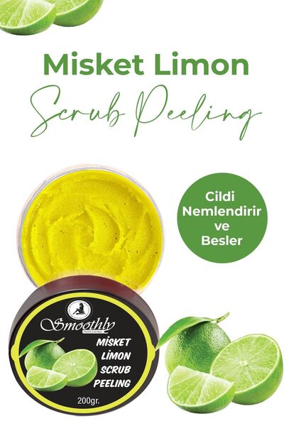 Smoothly Lotus Çiçeği + Mango Şeftali + Bisküvi + Siyah Orkide + Misket Limon El Ayak Bakım Peeling Seti