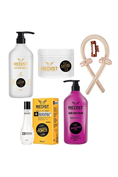 Redist Πλήρες πακέτο για την πρόληψη της τριχόπτωσης με βιοτίνη, Redist: Σαμπουάν 1000 ml, Μάσκα 500 ml, Avocado Co.
