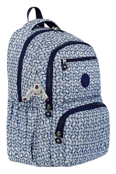 POLO BAG Rucsac de liceu și gimnaziu cu model de lux, ghiozdan cu model, cadou breloc cu maimuță Just Polo