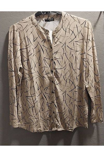 wearon tekstil Women Viscos Fabric Mother Large Size Shirt Combed