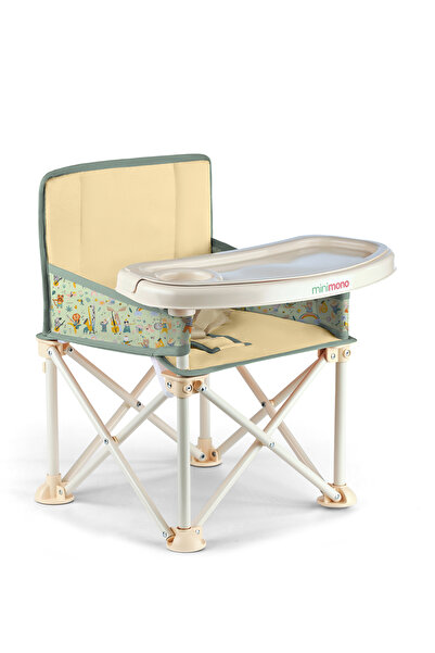 Minimono Plus Karnaval Portatif Katlanır Yükseltici Mama Sandalyesi