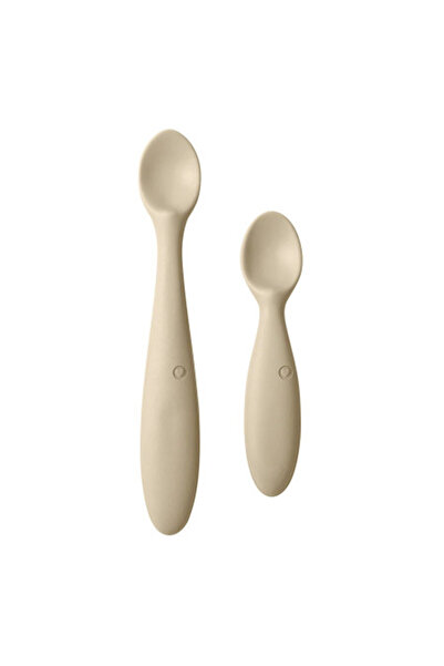 Bibs Set 2 lingurite pentru copii, Bibs, Spoon Set, Vanilla