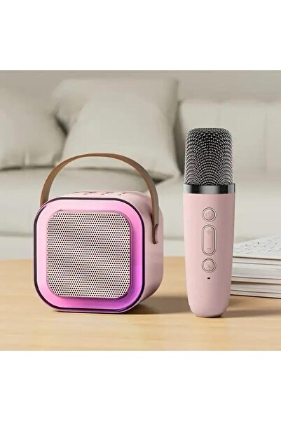 SUKILO مكبر صوت K12 صغير الحجم للأطفال مزود بميكروفون لاسلكي