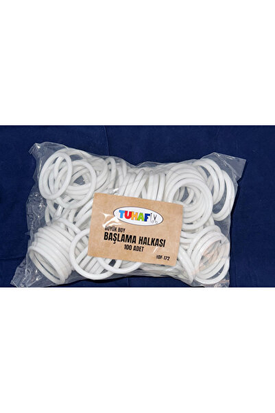 Tuhafix Plastik Başlama Halkası (6cm) (100 adet)