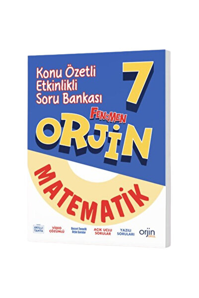 Fenomen Yayıncılık Orjin 7. Sınıf Matematik Konu Özetli Soru Bankası