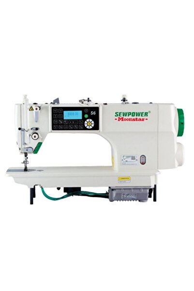 SEWPOWER SEWPOVER SP-S6 DÜZ DİKİŞ ELEKTRONİK GENİŞ ALAN DİKİŞ MAKİNESİ "KAPALI KARTEL"