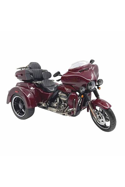 Maisto Harley Davidson هارلي - ديفيدسون 2021 DVO تري جلايد كلاريت ريد 1/12