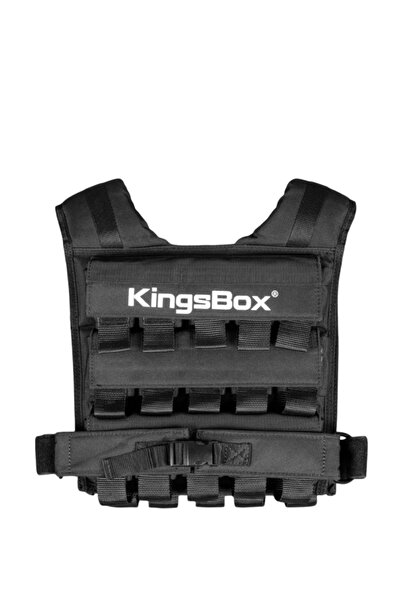 KINGSBOX Siyah Ağırlık Yeleği 30 kg