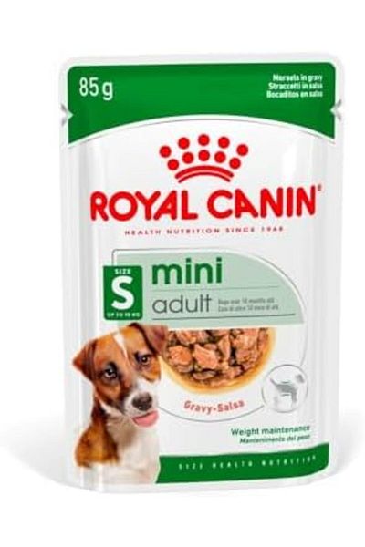 Royal Canin Mini Adult In Gravy Wet Food for Small Breeds in Gravy 12*85 g