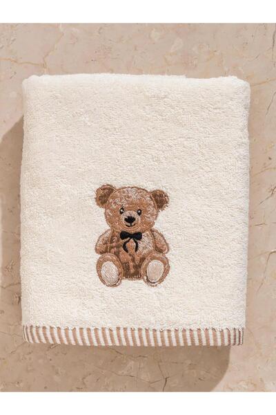 LC Waikiki Lcw Home Teddy Bear Embroidered Face Towel 50X80 cm (W5)