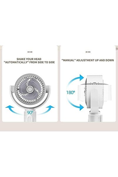 SUKILO Air Circulation Fan | Portable Silent Desktop & Floor Fan with 5-Speed Settings | Energy-Savi