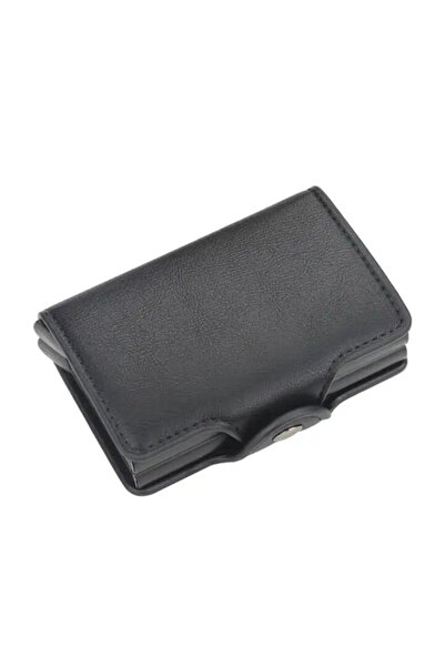 Rup Art RFID Blocking Card Holder – Dual Automatic Popup Case for Bank, ID, C...