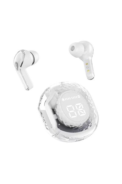 OEM Căști wireless AIR39 TWS, Bluetooth 5.3, ANC/ENC, Hi-Fi, IPX7, afișaj digital, autonomie până la 20 de ore