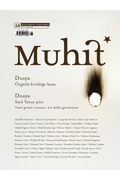 Turkuvaz Dergi Muhit Dergi 68.Sayı Ağustos 2025