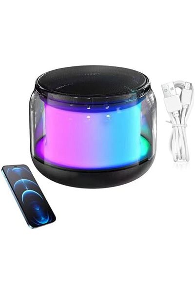 SUKILO Portable Wireless Bluetooth Speaker with RGB Light by