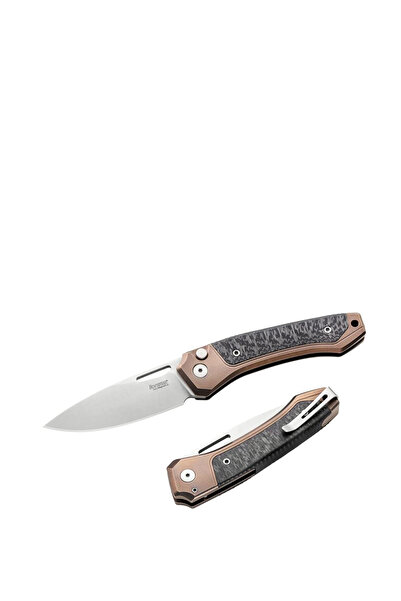 Lionsteel Twain Bronze Titanyum Karbon Fiber Çakı