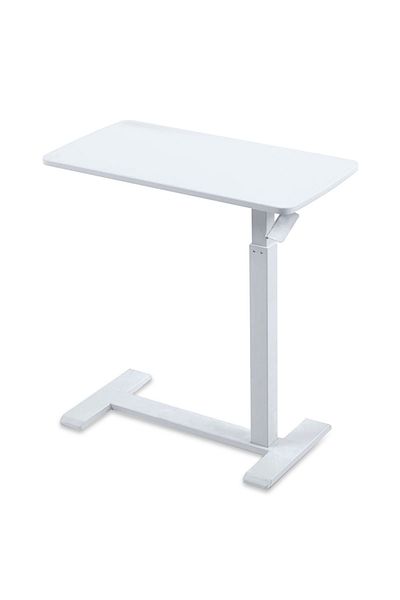 Onuvio Adjustable Laptop Table with Wheels – Height (65-90 cm), MDF Top 68x36 cm, Onuvio® - White