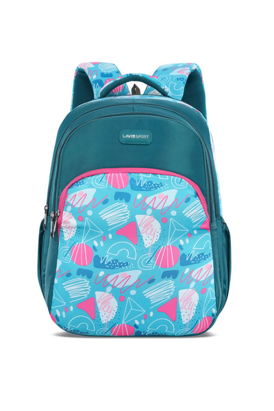 Lavie Sport 35L Doddle Backpack | Laptop Compatiable | Raincover (Teal)