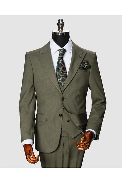 echol Ech. 2352 Straight Cloth Vest Suit