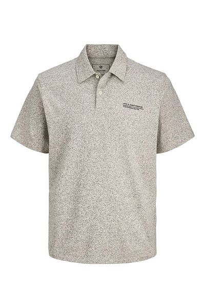 Jack & Jones J&J Men's Polo Neck T-Shirt Melange