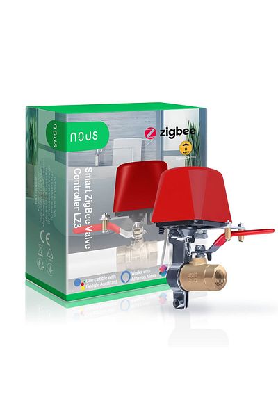 Nous Smart Solenoid Valve with Timer LZ3, ZigBee