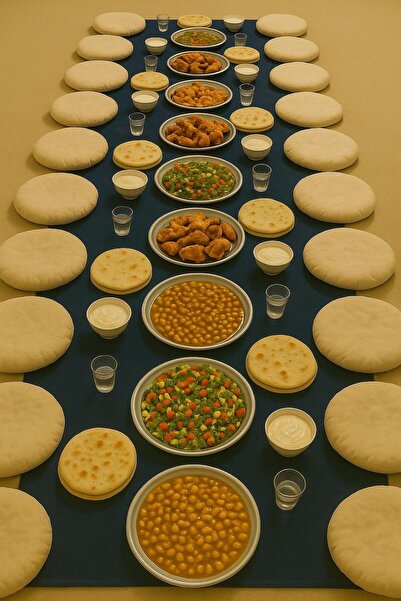 kzydesign Yer sofraları için su geçirmez özel ölçü masa örtüsü