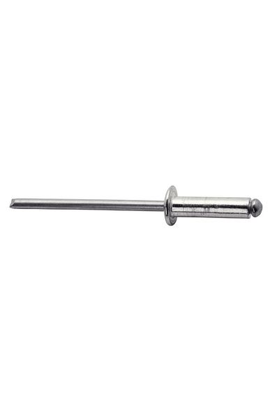 Rapid Set 100 de nituri de 6-9 mm, ?4.0 x 12 mm 5000379