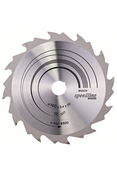 Bosch Panza ferastrau circular Speedline Wood, 160X20x2.2mm, 12T