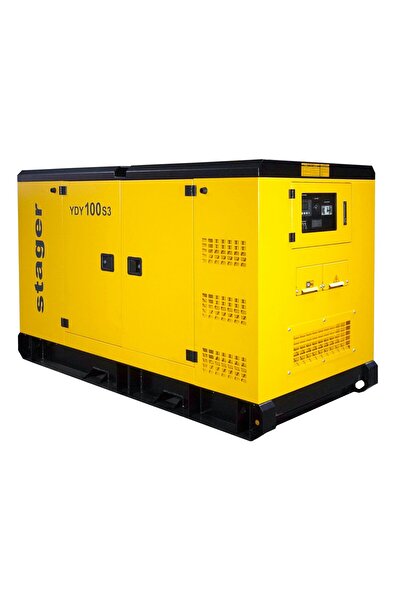 STAGER YDY100S3 Soundproof generator 100kVA, 130A, 1500rpm, three-phase, diesel