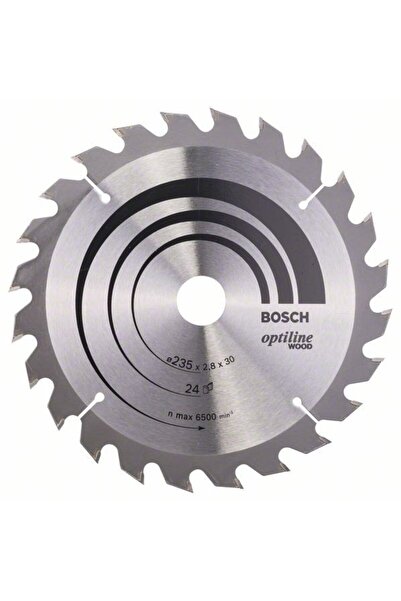 Bosch Panza ferastrau circular Optiline Wood, 235x30x2.8mm, 24T, reductie 25mm