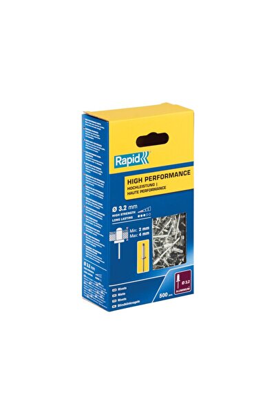 Rapid Set 500 de nituri high performance, ?3.2 x 8 mm 5001431