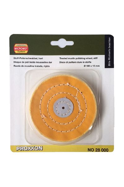 Proxxon Muslin disc - dense - 100x15mm, 28000