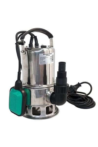 Progarden Submersible pump 1.5" SGPS400, 400W, dirty water, 140L/min, float, stainless steel