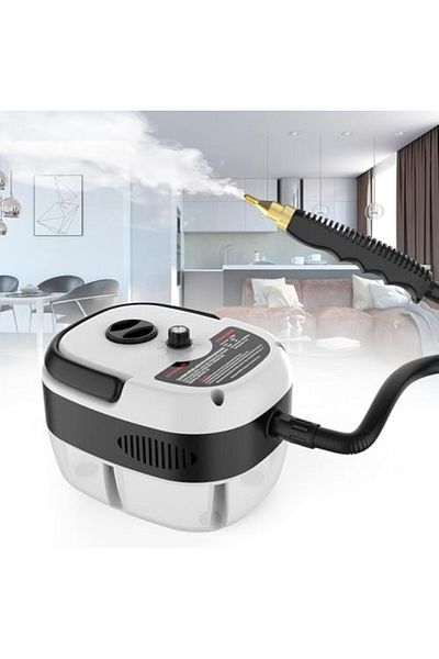 SUKILO Handheld Steam Cleaner – 2500W High Pressure Steamer with 3 Brush Heads, Fast Heating for H