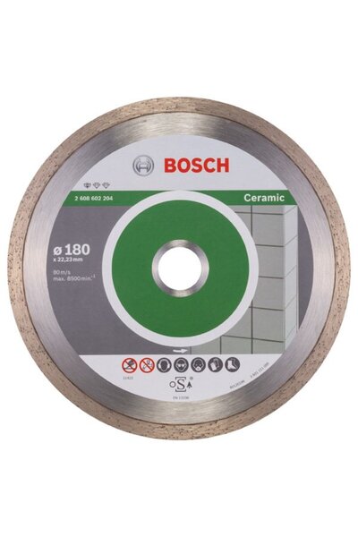 Bosch Disc diamantat Standard for Ceramic 180mm