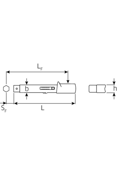 STAHLWILLE Cheie dinamometrica manoskop 730/2, 4-20 Nm