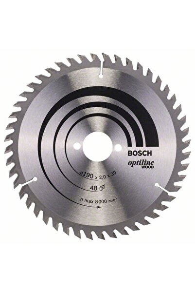 Bosch Panza ferastrau circular Optiline Wood, 190x30x2mm, 48T