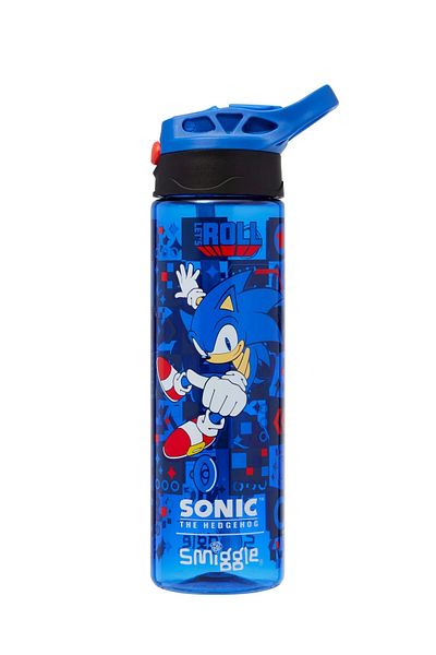 SMIGGLE - Sonic 650ml Automatic Straw Bpas Free Water Bottle