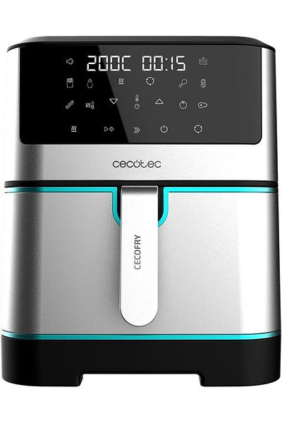 CECOTEC Friteuza cu aer cald fara ulei Cecofry Supreme 8000, Air Fryer, 1800W, 8L, Control tact