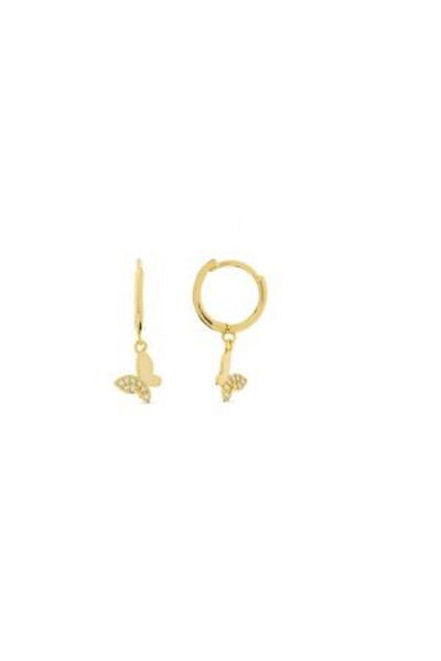 Luxenter Gold Plated Hoop Earrings 18K HEWRY SGEW 409